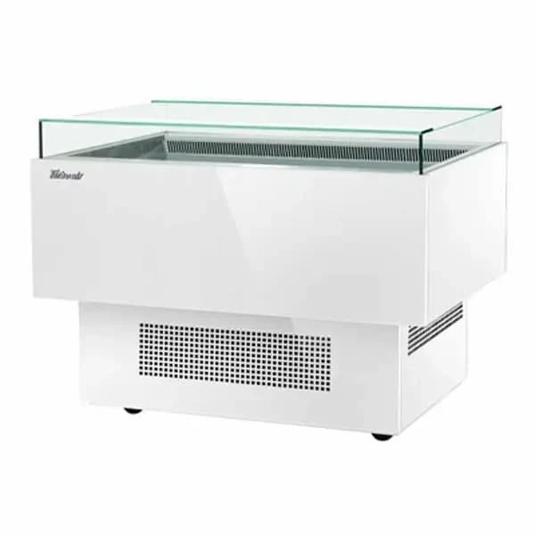 Turbo Air TOS-50PN-W Open White Sandwich and Cheese Display Case Merchandiser 50"W — main image