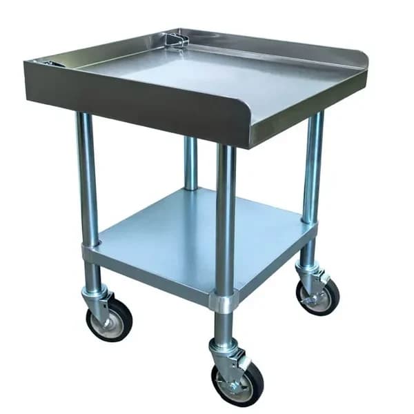 Tortilla Masters TMES-24 Stainless Steel Equipment Stand for TM105 Corn Tortilla Machine — main image