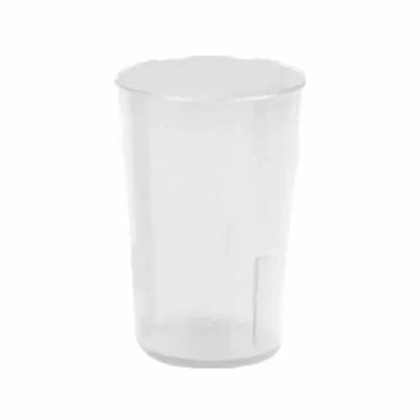 Thunder Group PLTHTB010C Clear 9-1/2 oz. Plastic Tumbler Glass | Case of 12 — view 2