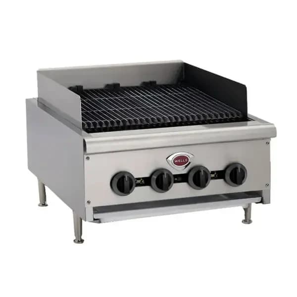 Wells HDCB-4830G Heavy Duty 160,000 BTU Radiant Gas Charbroiler 48"W — main image