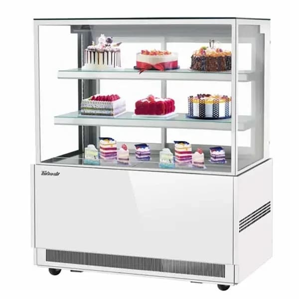 Turbo Air TBP48-54NN-W Refrigerated White Bakery Display Case 47-1/4"W — view 2