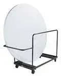 National Public Seating DY-71R Folding Table Dolly - Vertical Storage - 71"R Table — view 6