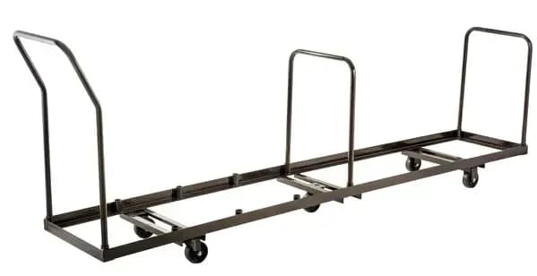 National Public Seating DY-50 Folding Chair Dolly - Vertical storage - 50 Chair Capacity — view 2