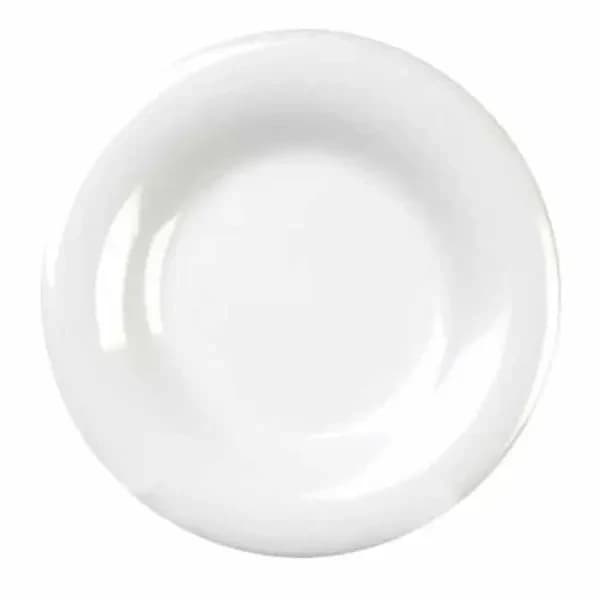 Thunder Group CR012W White 11-3/4" Melamine Plate | Case of 12 — view 3