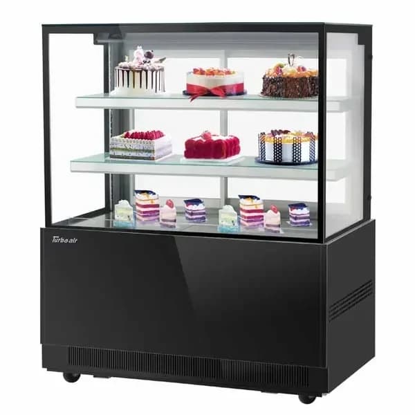 Turbo Air TBP48-54NN-B Refrigerated Black Bakery Display Case 47-1/4"W — main image