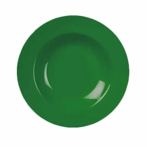 Thunder Group CR5811GR Green 16 oz. Melamine Pasta Bowl | Case of 12 — main image