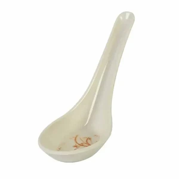 Thunder Group 7003GD Gold Orchid 3/4 oz. Melamine Spoon | Case of 60 — main image