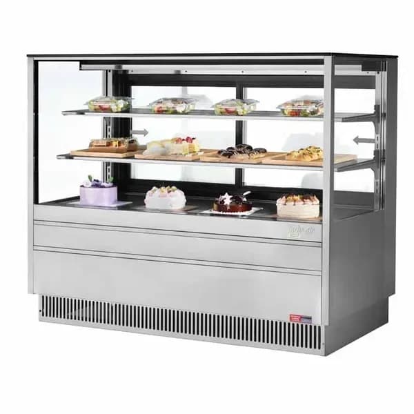 Turbo Air TCGB-60UF-SS-N Refrigerated Bakery Display case 59-7/8"W — view 2