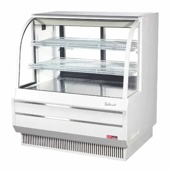 Turbo Air TCGB-48DR-W Dry White Bakery Display Case 48-1/2"W — main image