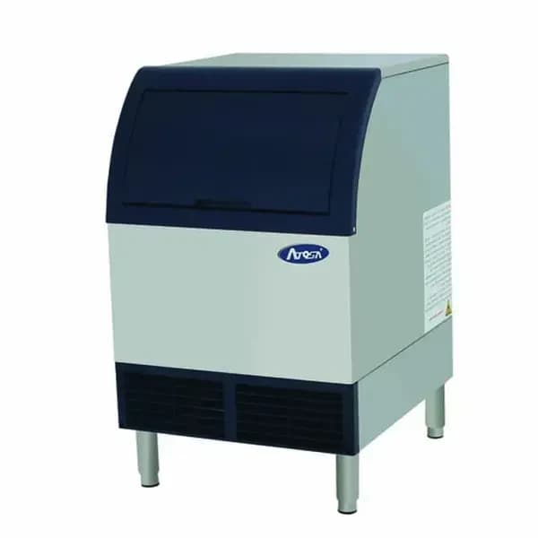 Atosa YR280-AP-161 283 lb. Undercounter Half Dice Air Cooled Ice Machine with 88 lb. Bin 23-5/8"W — main image
