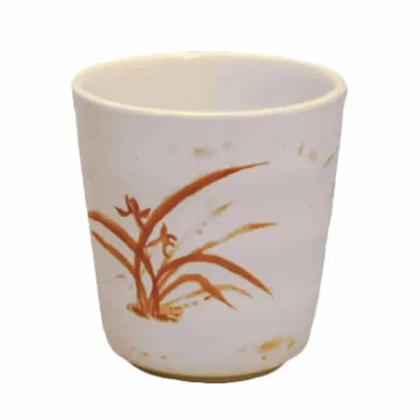 Thunder Group 9753GD Gold Orchid 8 oz. Melamine Mug/Cup | Case of 12 — view 2