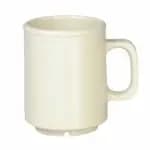 Thunder Group CR9010RD Orange 8 oz. Melamine Mug/Cup | Case of 12 — view 6