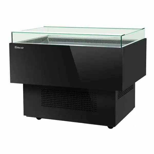 Turbo Air TOS-50PN-B Open Black Sandwich and Cheese Display Case Merchandiser 50"W — view 2