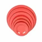 Thunder Group CR006V Ivory 6-1/2" Melamine Plate | Case of 12 — view 11