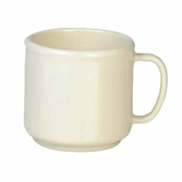 Thunder Group CR9035V Ivory 10 oz. Melamine Mug/Cup | Case of 12 — main image