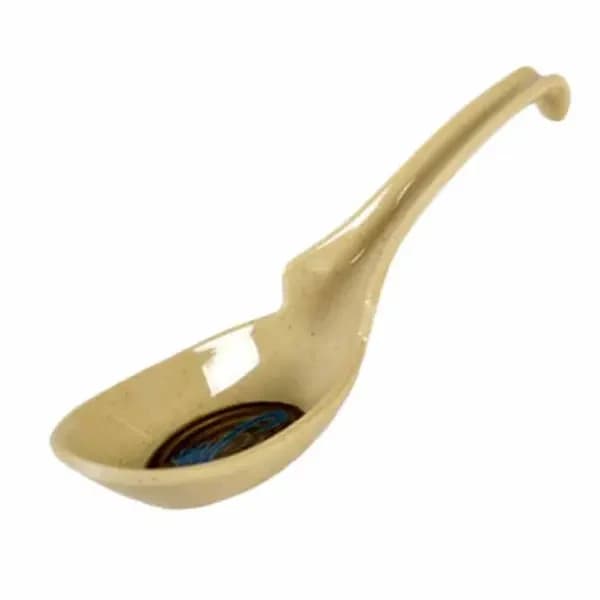 Thunder Group 7100J Wei 1 oz. Melamine Asian Soup Spoon | Case of 60 — view 2