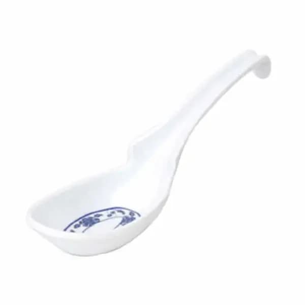 Thunder Group 7100TB Lotus 1 oz. Melamine Soup Spoon | Case of 60 — view 2