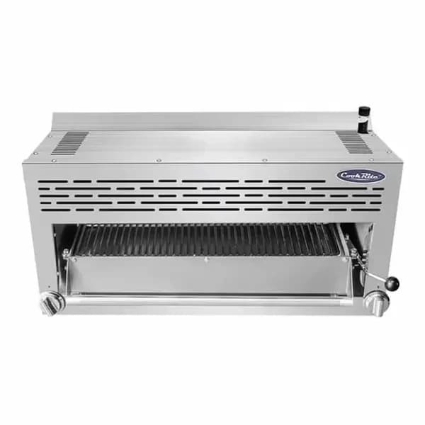 Atosa ATSB-36 Natural Gas 43,000 BTU Range-Mount Salamander Broiler 36"W — view 2
