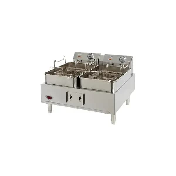 Wells F-30 30lb. 208/240V Electric Countertop Fryer 24"W — main image