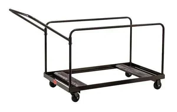 National Public Seating DY-60R Folding Table Dolly - Vertical Storage -48"R, 60"R Tables — main image