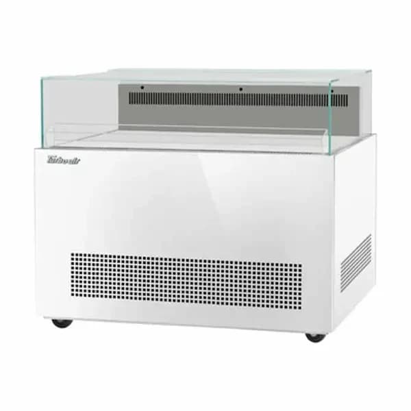 Turbo Air TOS-50NN-W Open White Sandwich and Cheese Display Case Merchandiser 50"W — main image