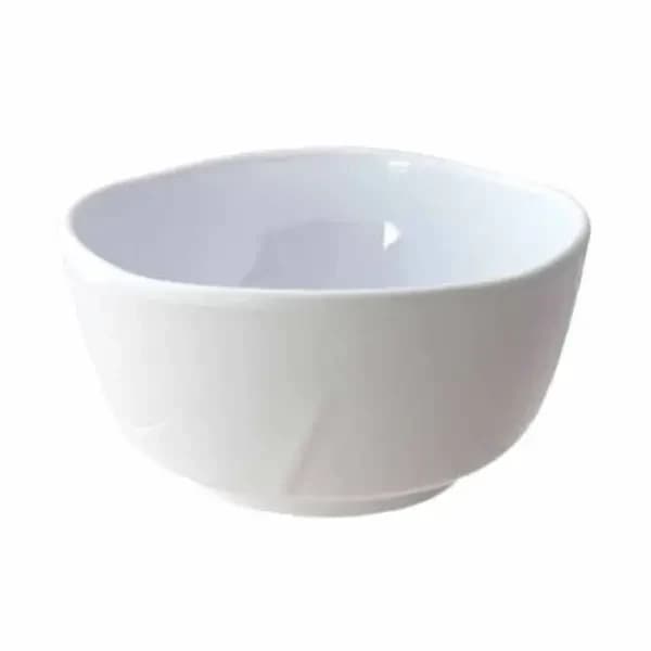 Thunder Group 39050WT Classic White 16 oz. Melamine Bowl | Case of 12