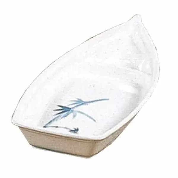 Thunder Group 8006BB Blue Bamboo 54 oz. Sushi Boat | Case of 12 — view 2