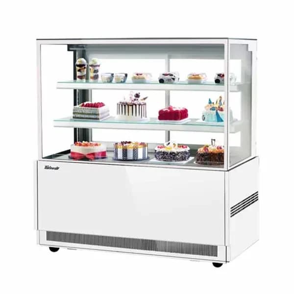 Turbo Air TBP60-54NN-W Refrigerated White Bakery Display Case 59"W — view 2