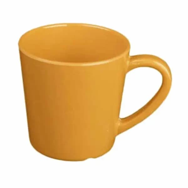 Thunder Group CR9018YW Yellow 7 oz. Melamine Mug/Cup | Case of 12 — view 3