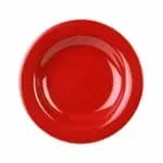 Thunder Group CR5809RD Orange 13 oz. Melamine Salad Bowl | Case of 12 — view 5