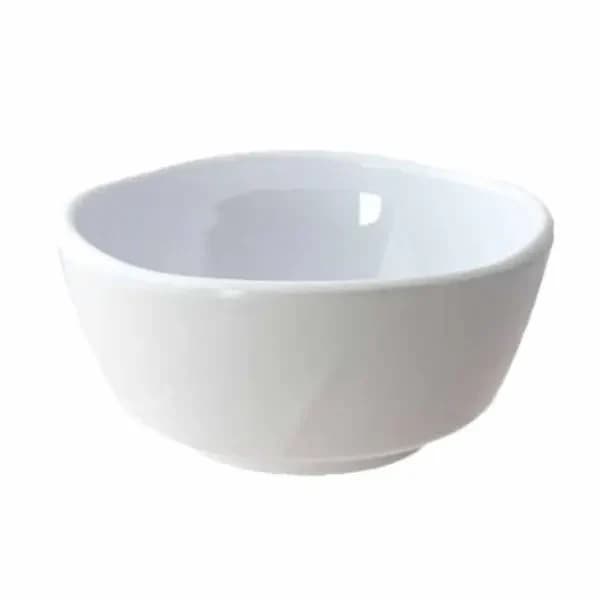 Thunder Group 39055WT Classic White 19 oz. Melamine Bowl | Case of 12 — view 2