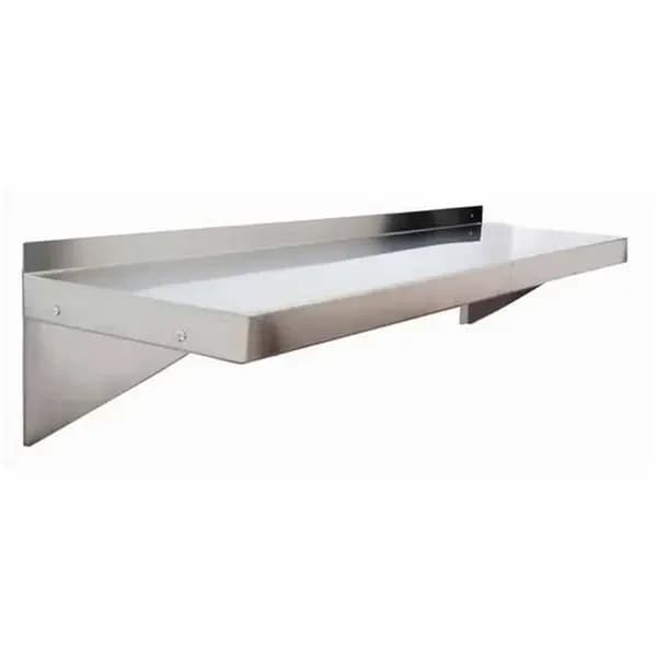 Atosa SSWS-1248 Stainless Steel Wall Shelf 12"D x 48"W — view 2