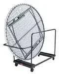 National Public Seating DY-71R Folding Table Dolly - Vertical Storage - 71"R Table — view 8