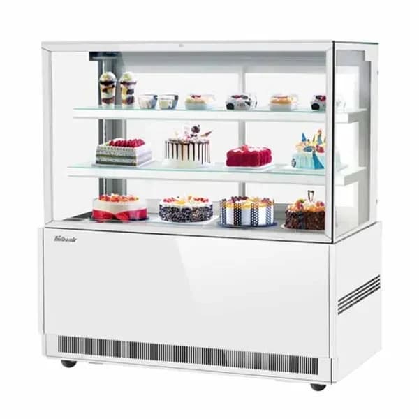 Turbo Air TBP60-54FN-W Refrigerated White Bakery Display Case 59"W — view 2