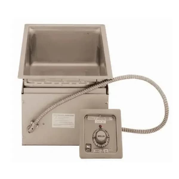 Wells MOD-100TD 208/240V Drop-In Single Well Warmer with Drain — main image