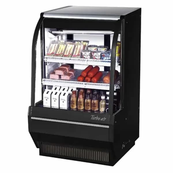 Turbo Air TCDD-36H-B-N Refrigerated Black Deli Case 36-1/2"W — view 2
