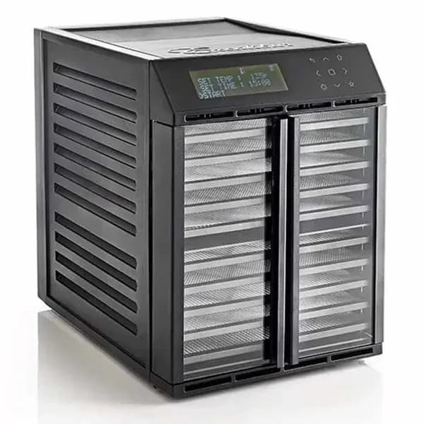 Excalibur RES10 10-Tray Dual Temperature Food Dehydrator with Digital Controls and Clear Doors — main image