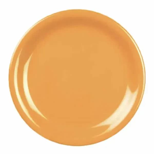 Thunder Group CR106YW Yellow 6-1/2" Melamine Plate | Case of 12 — view 3