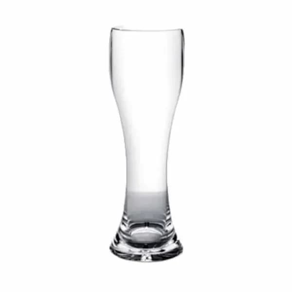 Thunder Group PLTHPS023C 23 oz. Clear Polycarbonate Pilsner Glass | Case of 12 — view 2