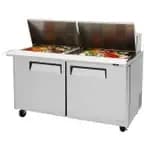Turbo Air TSOS-5R-T Stainless Steel Double Tier Overshelf for Sandwich Prep Tables 60"W — view 6