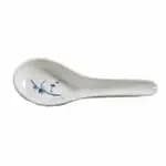 Thunder Group 7200WT Classic White 5/8 oz. Melamine Soup Spoon | Case of 60 — view 6
