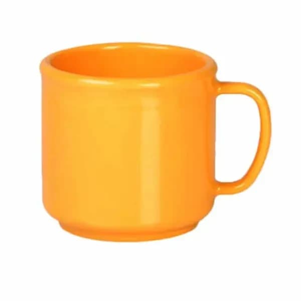 Thunder Group CR9035YW Yellow 10 oz. Melamine Mug/Cup | Case of 12 — view 2