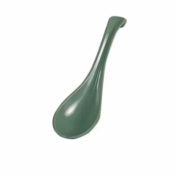 Thunder Group 7000G Green 1 oz. Melamine Serving Spoon | Case of 60 — view 2