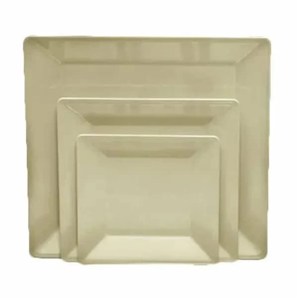 Thunder Group PS3211V Passion Pearl 10-1/4" x 10-1/4" Square Melamine Plate | Case of 12 — main image
