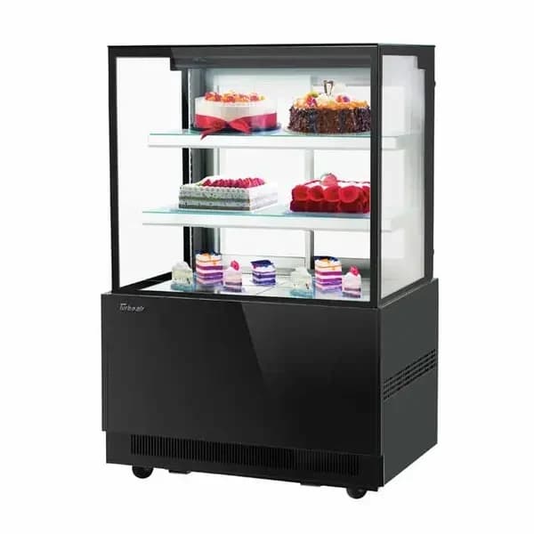 Turbo Air TBP36-54NN-B Refrigerated Black Bakery Display Case 35-3/8"W — view 2