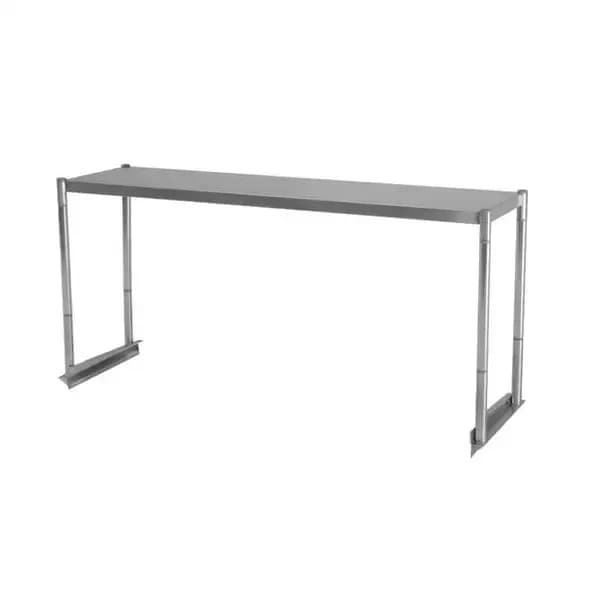Turbo Air TSOS-P4 Stainless Steel Overshelf for Pizza Prep Tables 45-1/4"W — view 2