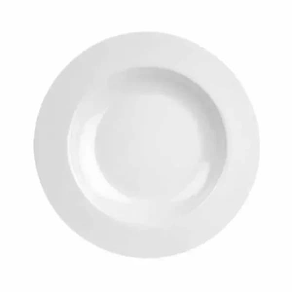 Thunder Group CR5811W White 16 oz. Melamine Pasta Bowl | Case of 12 — view 2