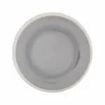 Thunder Group 29110BK Classic Black 10-1/4" x 4" Rectangular Melamine Plate | Case of 12 — view 4