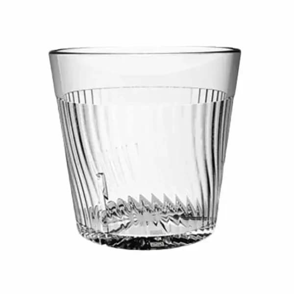 Thunder Group PLPCTB308CL Clear 8 oz. Polycarbonate Tumbler Glass | Case of 12 — view 2