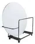 National Public Seating DY-71R Folding Table Dolly - Vertical Storage - 71"R Table — view 9